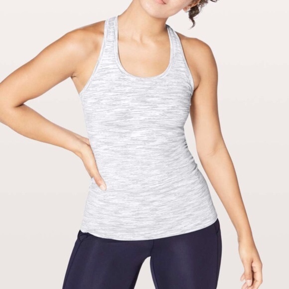 Lululemon Tank Cool Racerback Wee Are From Space Nimbus Battleship - Picture 6 of 6